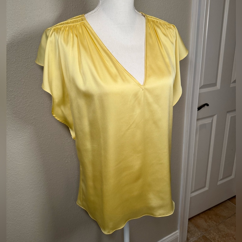 Yellow blouse